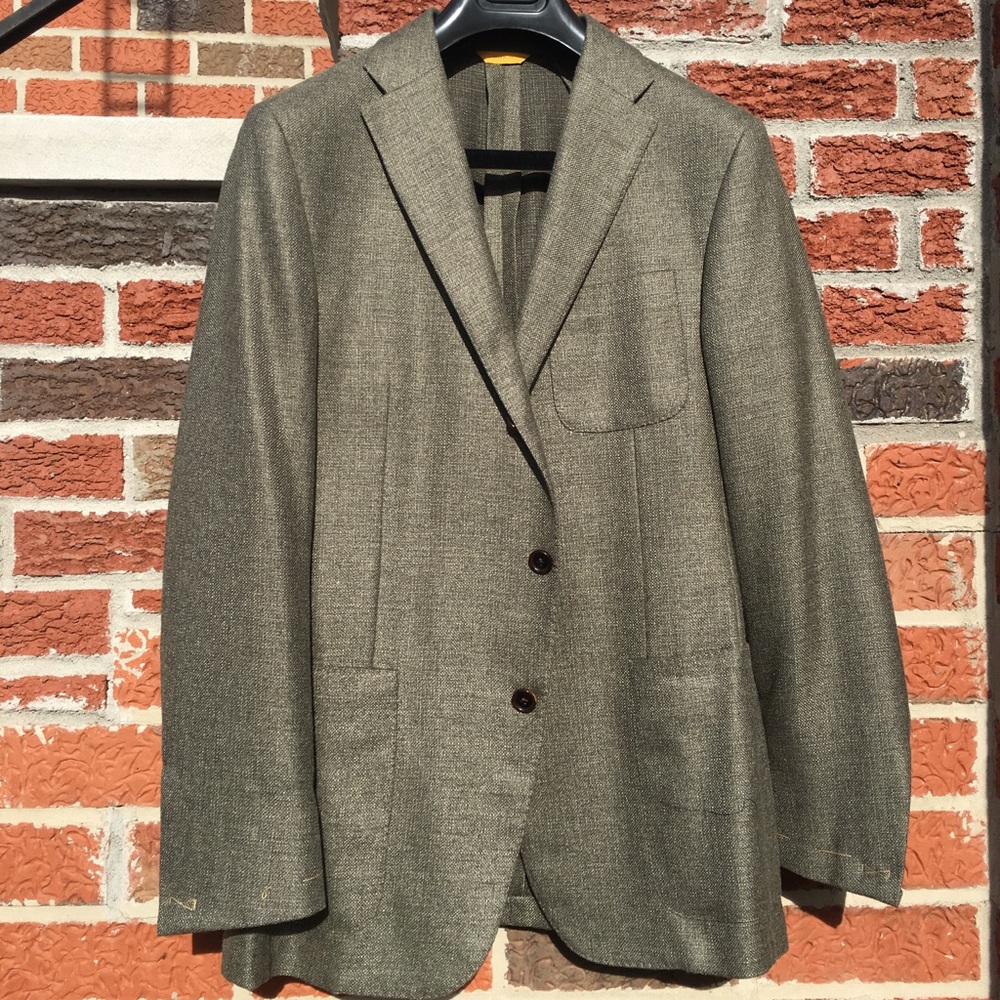 HICKEY FREEMAN blazer cashmere/silk 40R NWT!